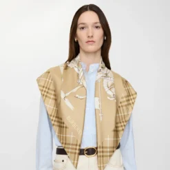 Archive Knight Silk Scarf