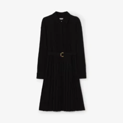 Belted Viscose Dress