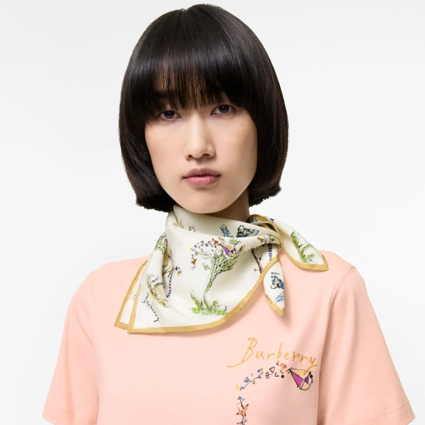 Brave Little Tree Silk Scarf