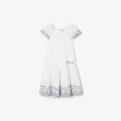 Broderie Anglaise Cotton Dress