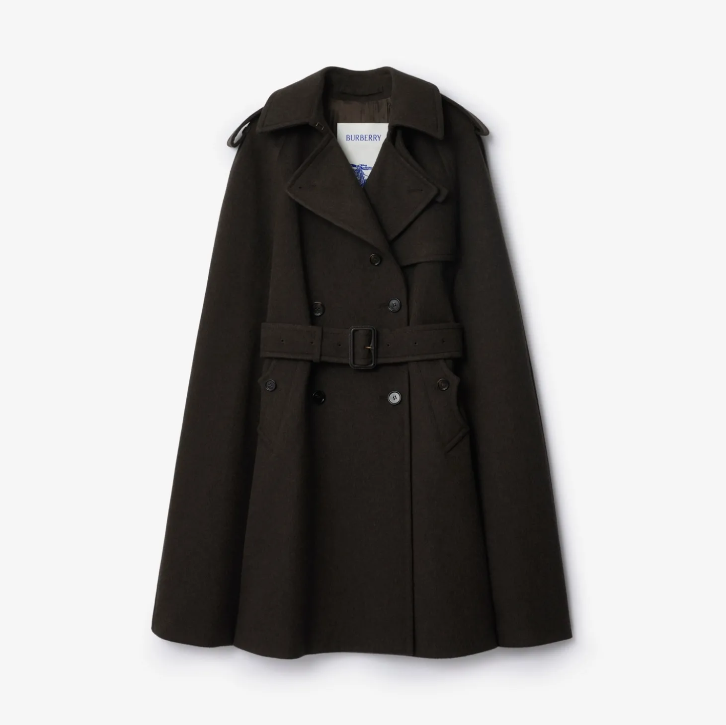 Cashmere Belmont Trench Cape