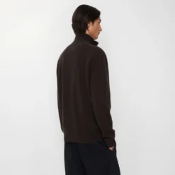 Cashmere Blend Half-zip Sweater