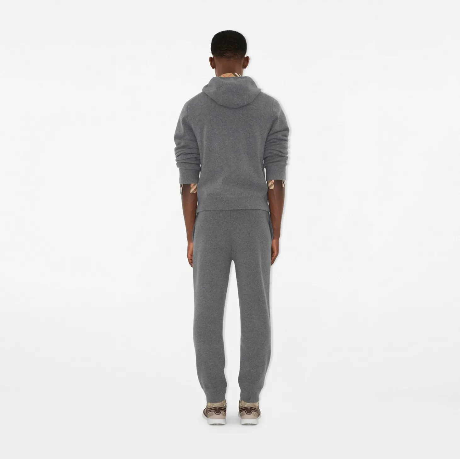 Cashmere Blend Zip Hoodie