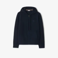 Cashmere Blend Zip Hoodie
