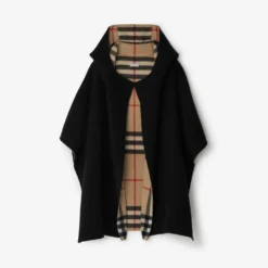 Cashmere Hooded Cape
