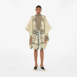 Cashmere Hooded Cape