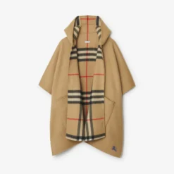 Cashmere Hooded Cape