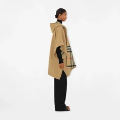 Cashmere Hooded Cape