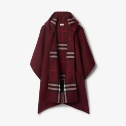 Cashmere Hooded Cape