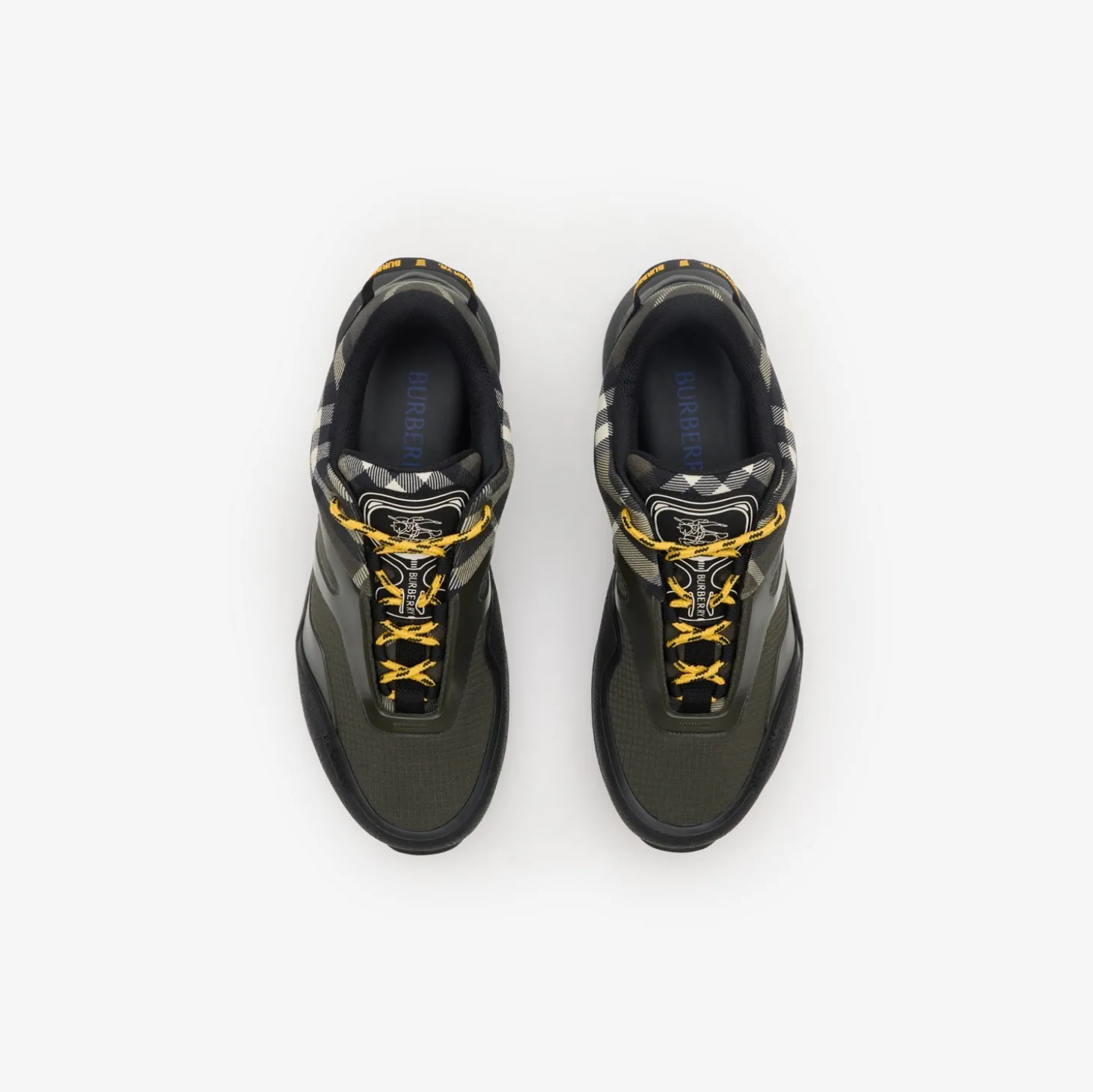 Check and Mesh Discover Sneakers
