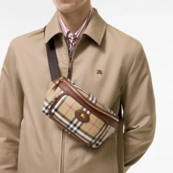 Check Belt Bag