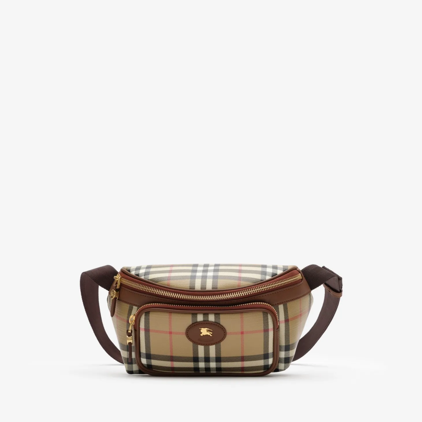Check Belt Bag