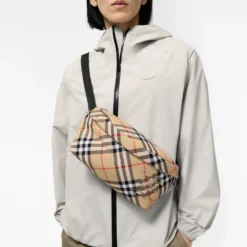 Check Belt Bag