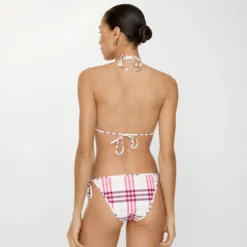 Check Bikini Top