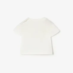 Check Bow Cotton T-shirt