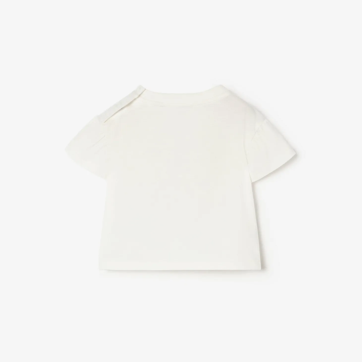Check Bow Cotton T-shirt