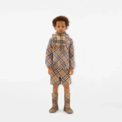 Check Cashmere Scarf