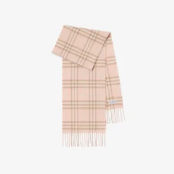 Check Cashmere Scarf
