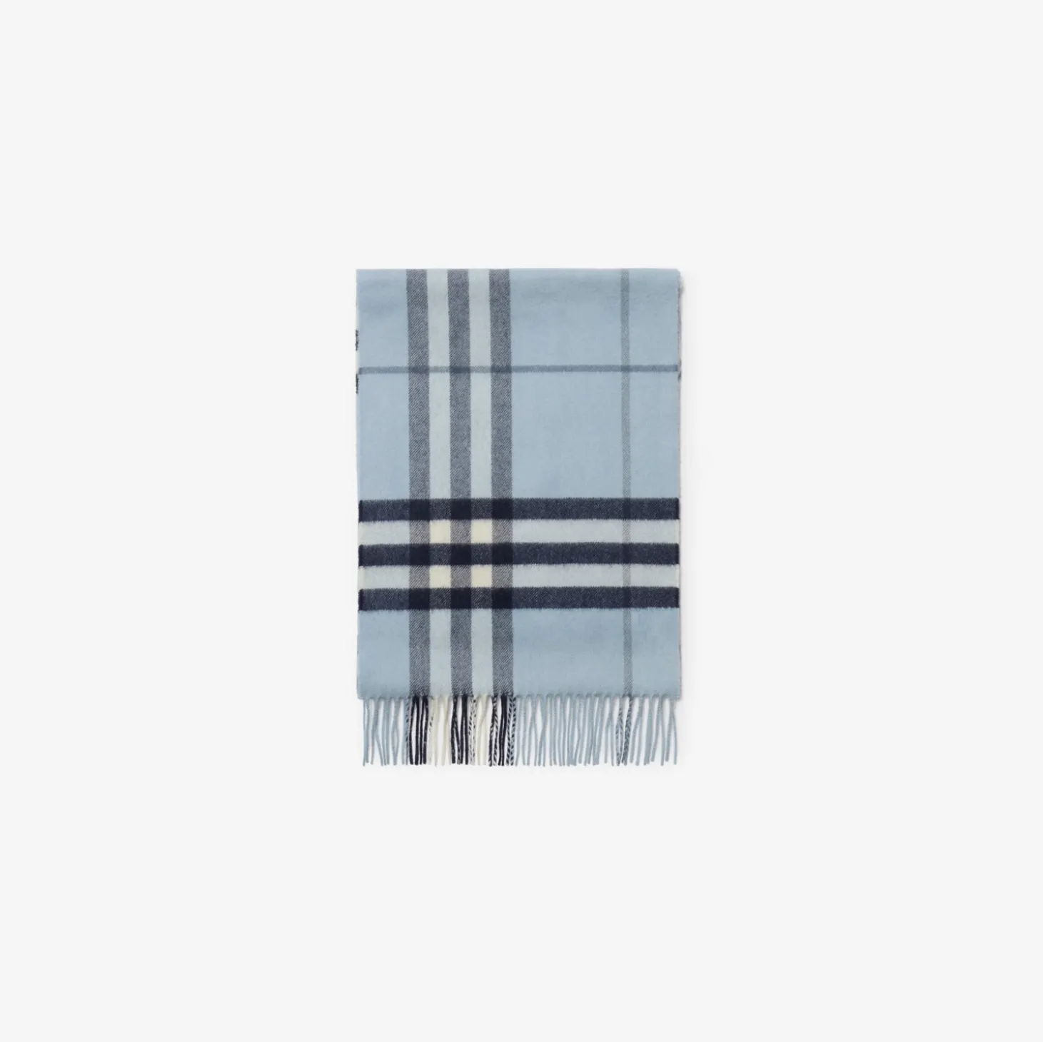 Check Cashmere Scarf