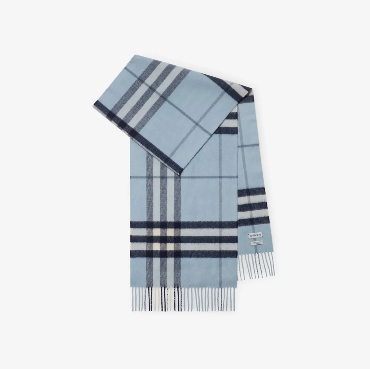 Check Cashmere Scarf