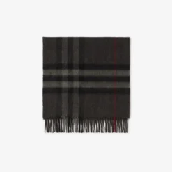 Check Cashmere Scarf