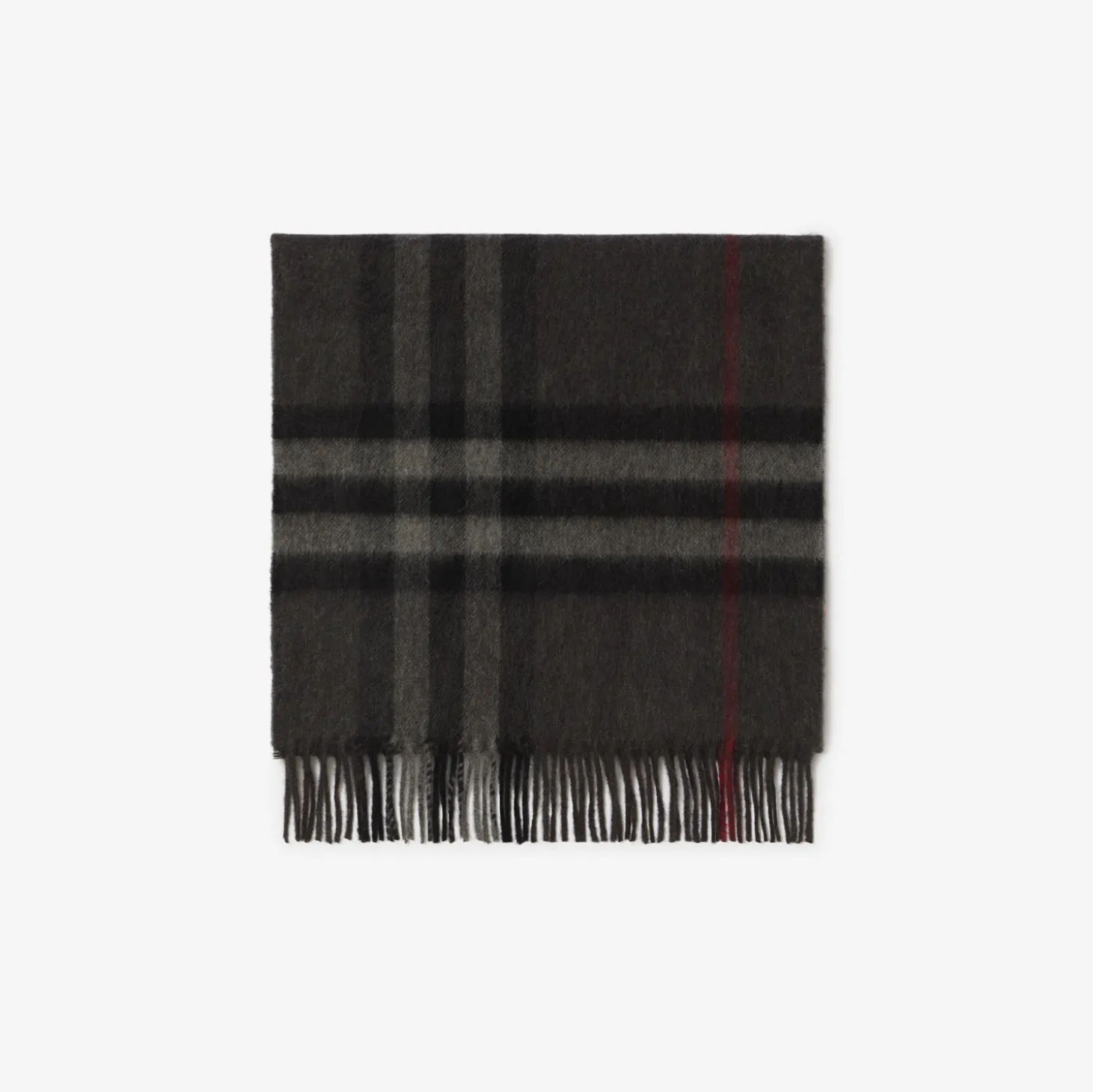 Check Cashmere Scarf