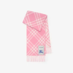 Check Cashmere Scarf