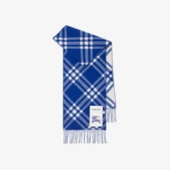Check Cashmere Scarf