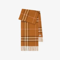 Check Cashmere Scarf