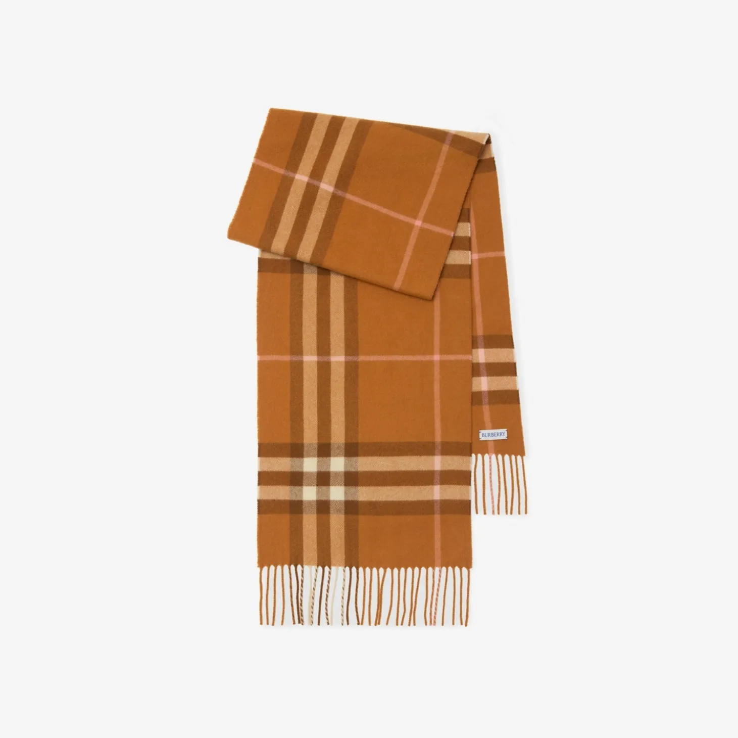 Check Cashmere Scarf