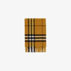 Check Cashmere Scarf
