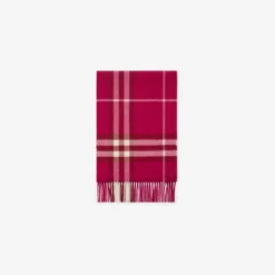 Check Cashmere Scarf