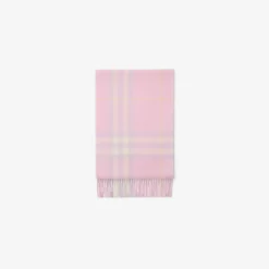 Check Cashmere Scarf