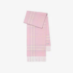 Check Cashmere Scarf