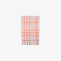 Check Cashmere Scarf
