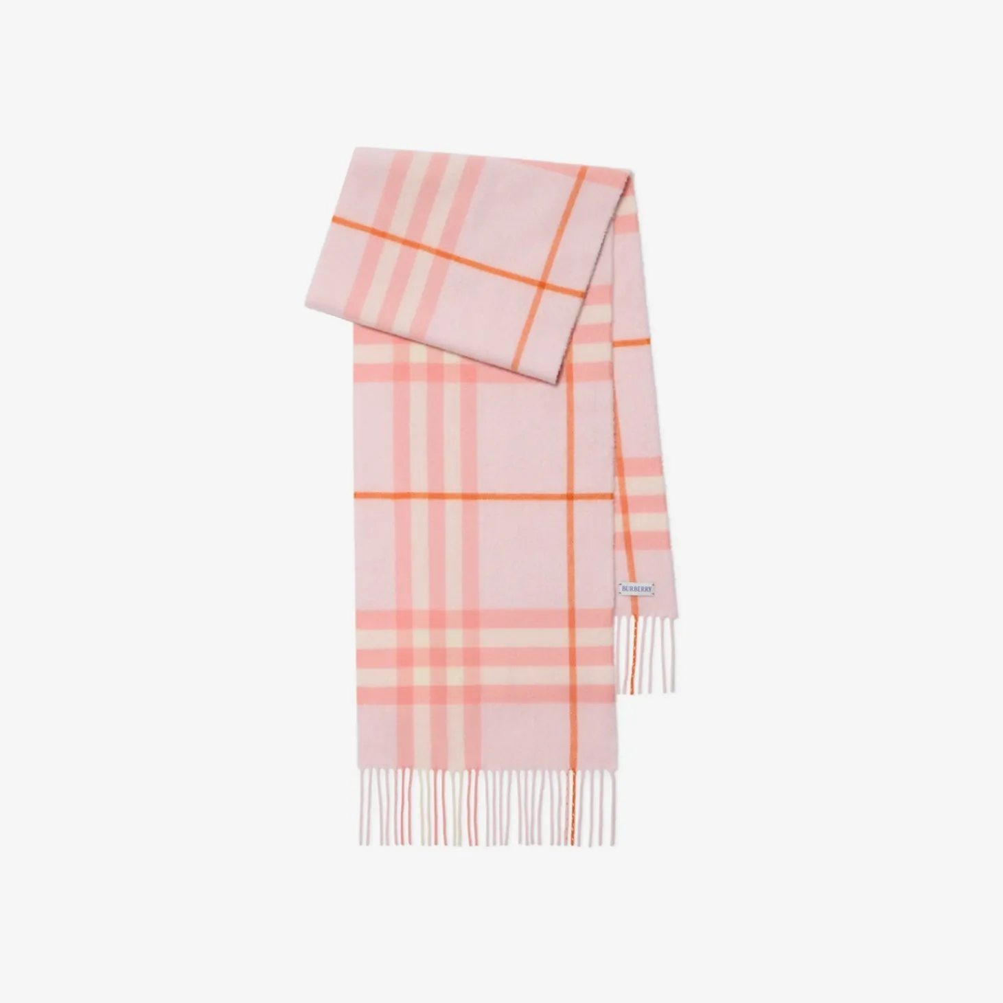 Check Cashmere Scarf
