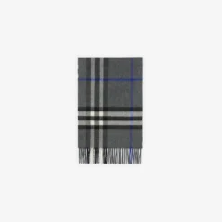 Check Cashmere Scarf