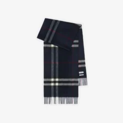Check Cashmere Scarf