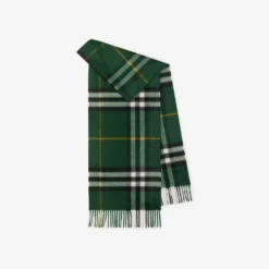 Check Cashmere Scarf
