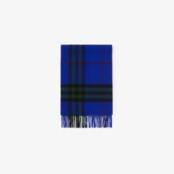 Check Cashmere Scarf