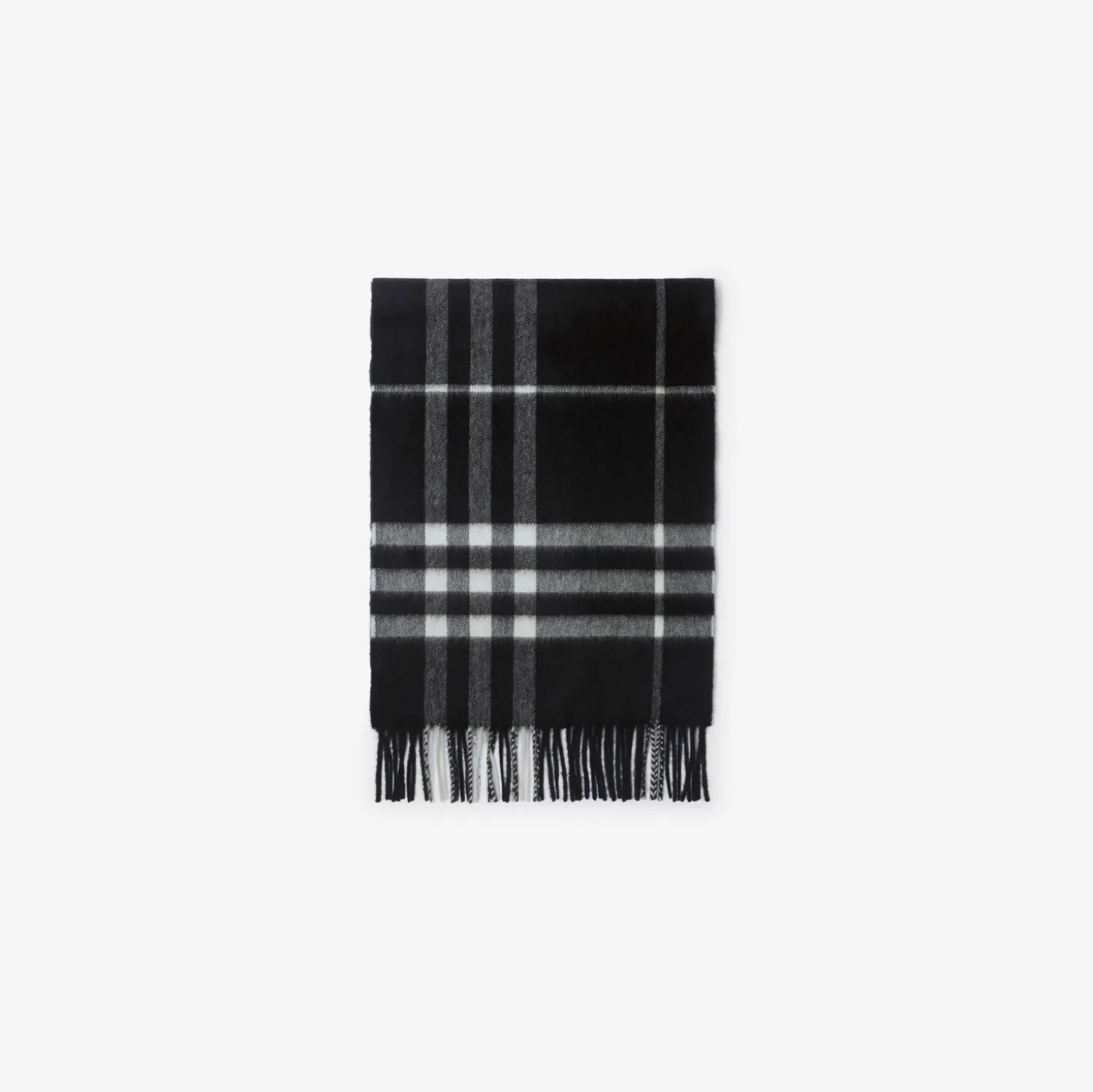 Check Cashmere Scarf