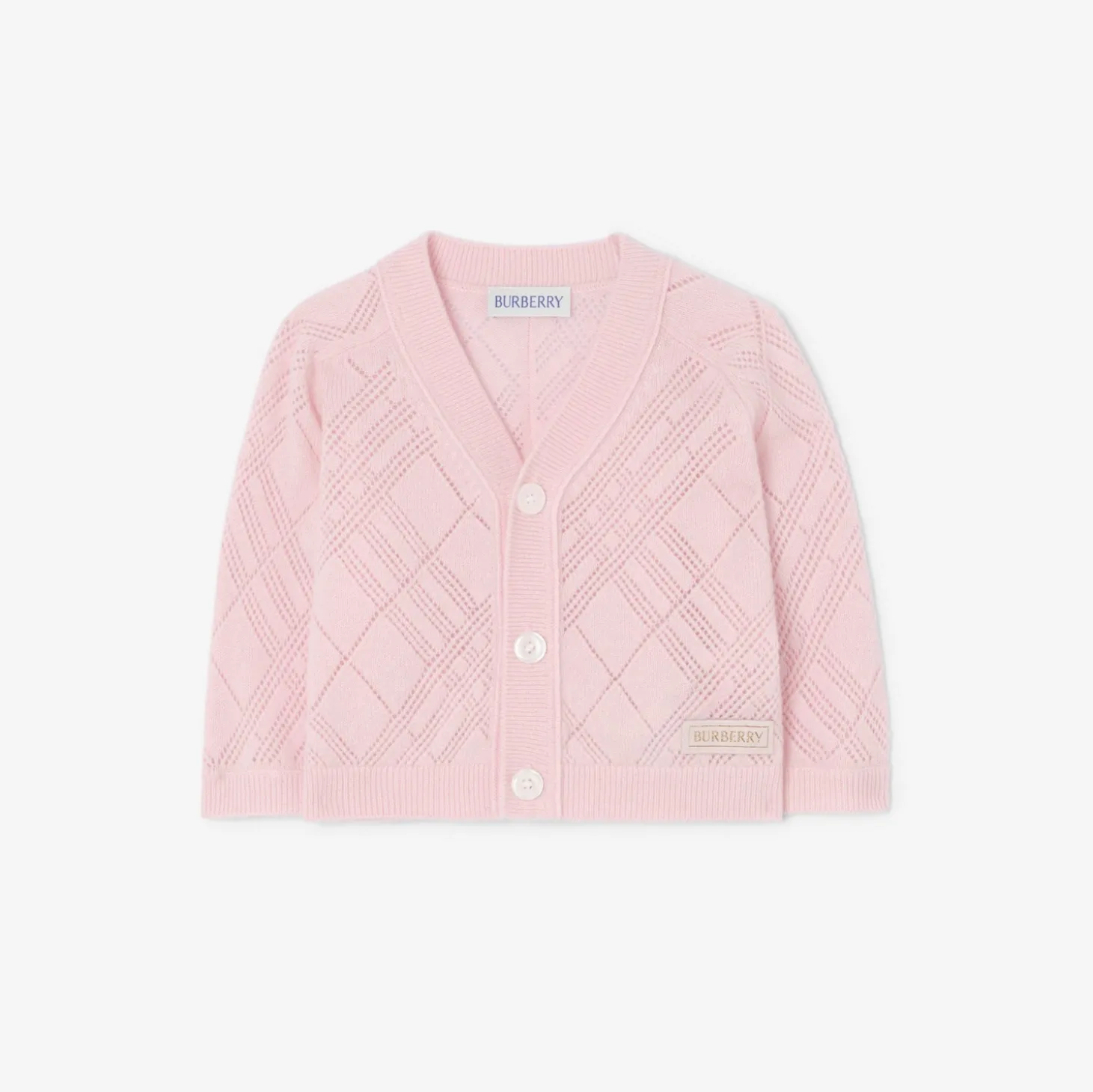 Check Cashmere Two-piece Set