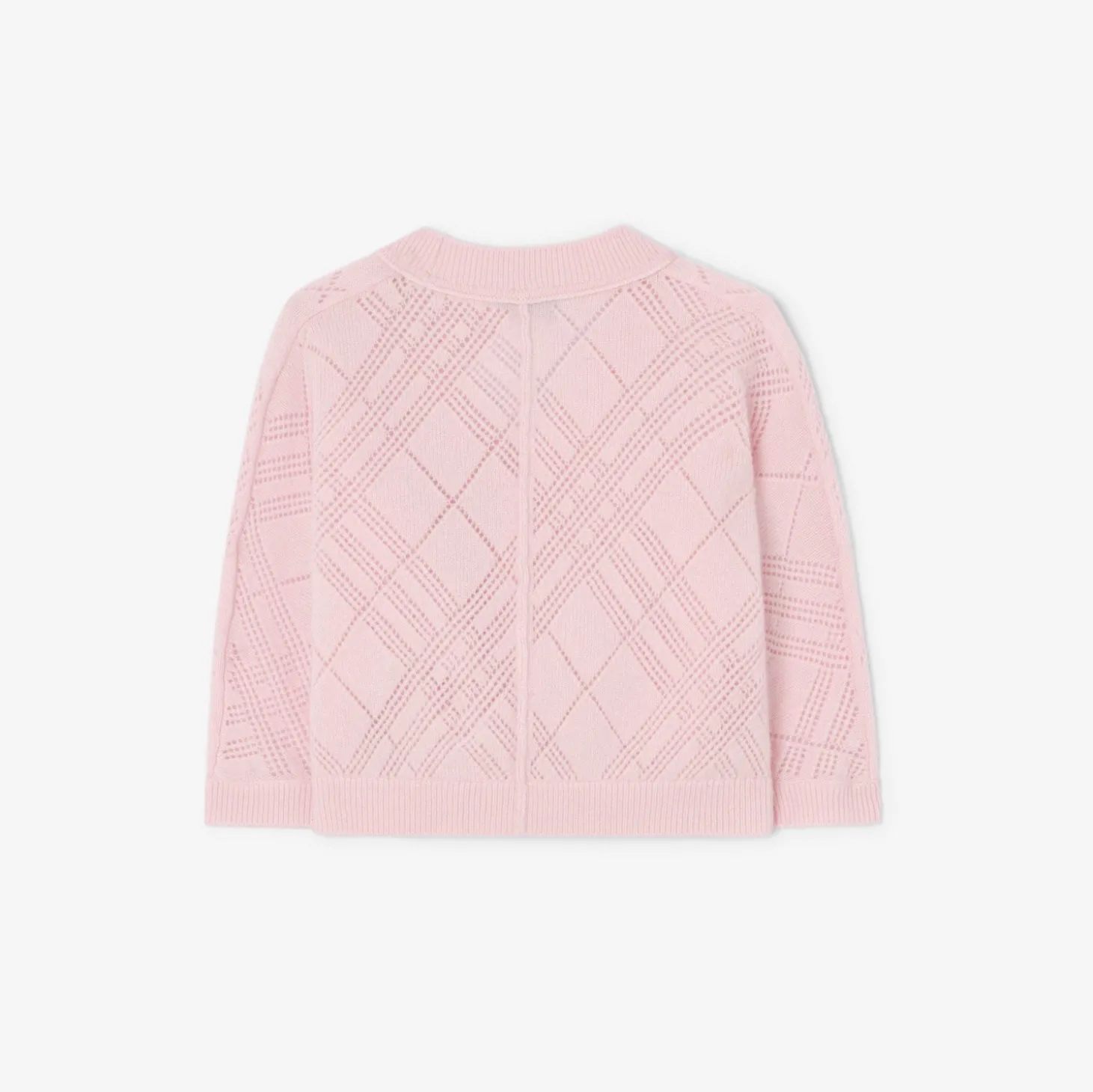 Check Cashmere Two-piece Set
