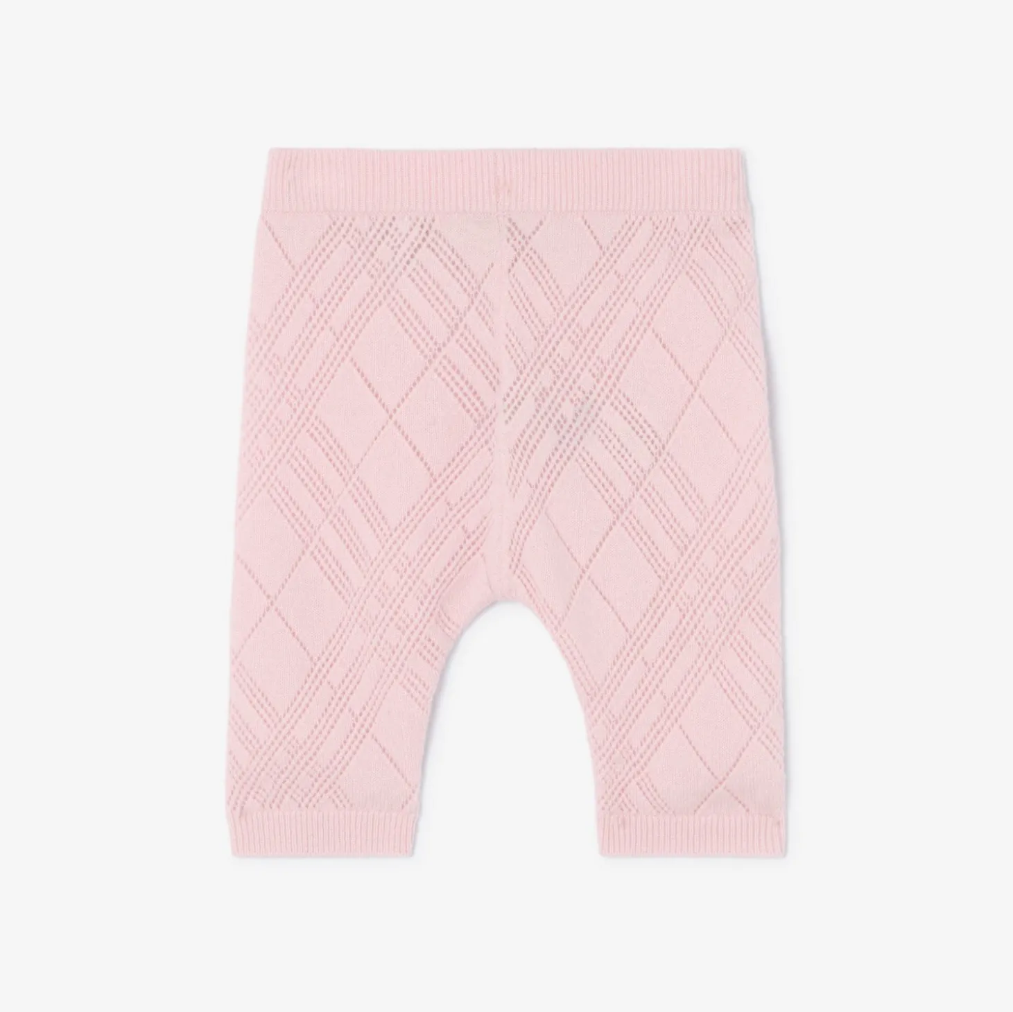 Check Cashmere Two-piece Set