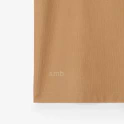 Check Collar Cotton Polo Shirt