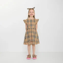 Check Cotton Dress