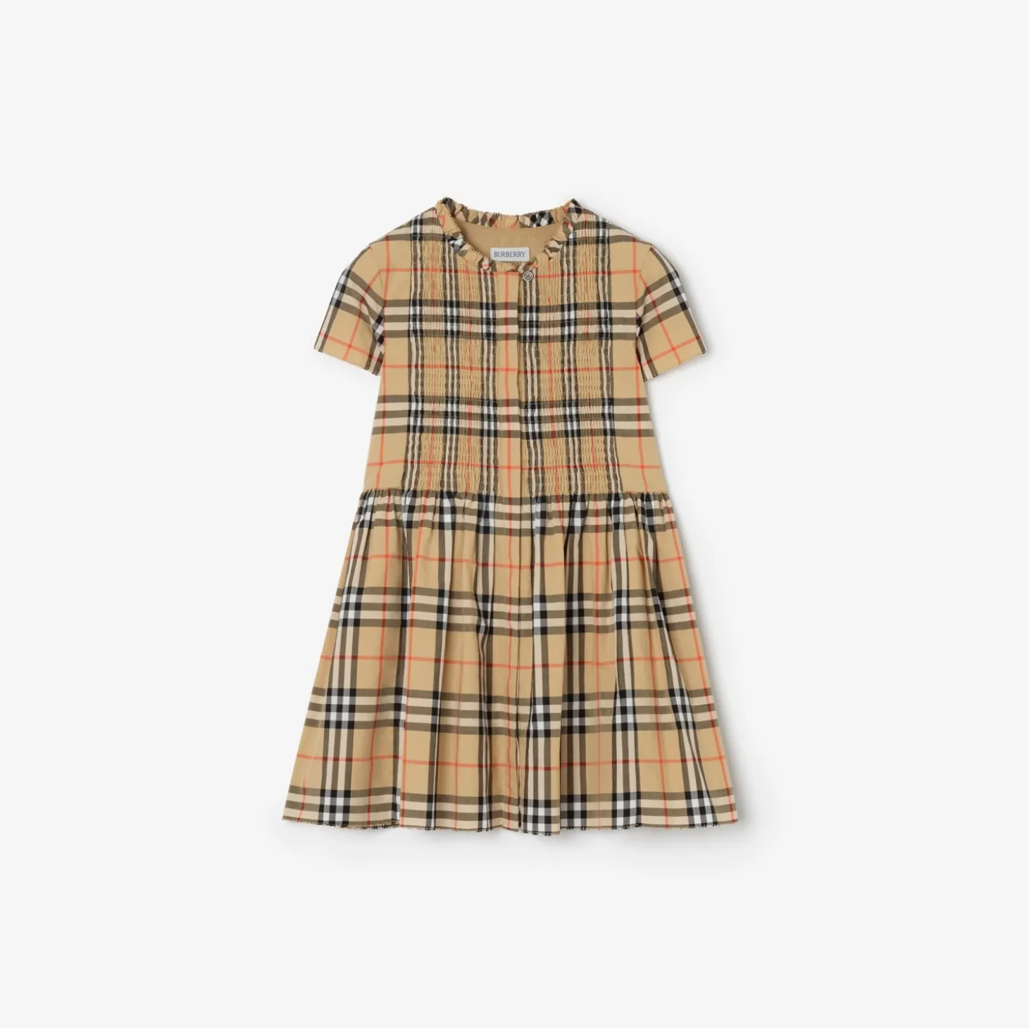 Check Cotton Dress