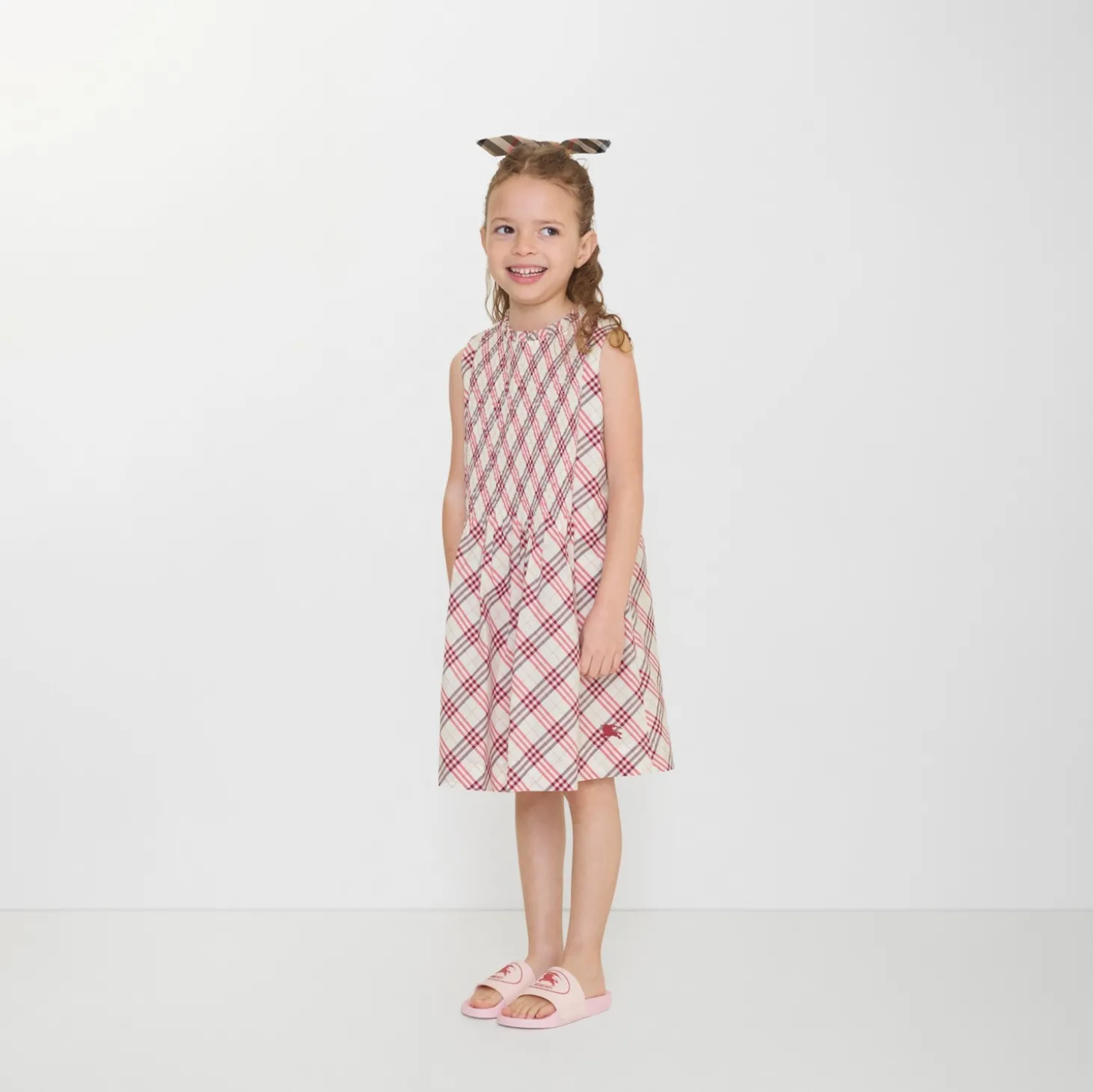 Check Cotton Dress