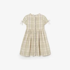 Check Cotton Dress