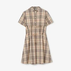 Check Cotton Dress